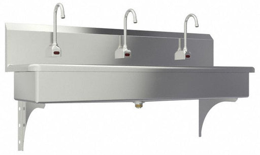 SaniLav Wash Sta Rect 57inx16-1/2inx8in