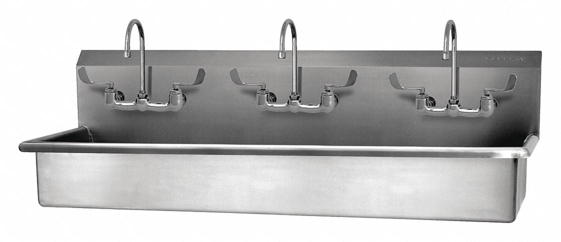 SaniLav Wash Sta Rect 57inx16-1/2inx8in