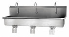 Wash Station 60 x20 x18 Silver
