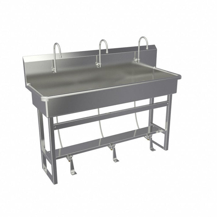 SaniLav Wash Sta Rect 57inx16-1/2inx8in