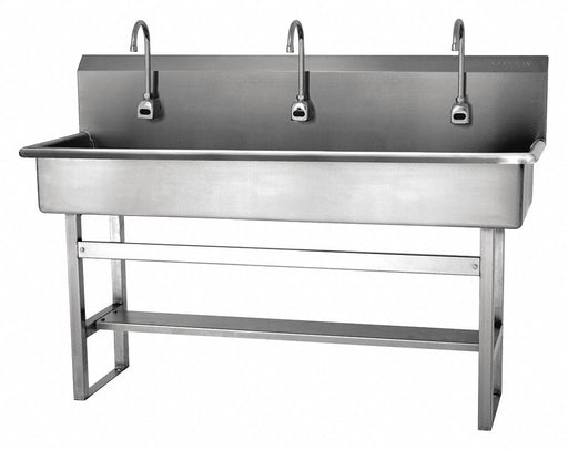 SaniLav Wash Sta Rect 57inx16-1/2inx8in