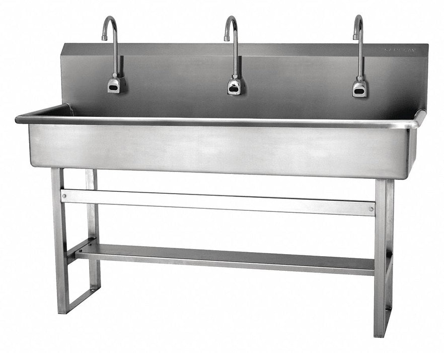 SaniLav Wash Sta Rect 57inx16-1/2inx8in