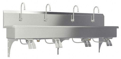 SaniLav Wash Sta Rect 77inx16-1/2inx8in