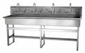 Wash Station 80 x20 x45 Silver