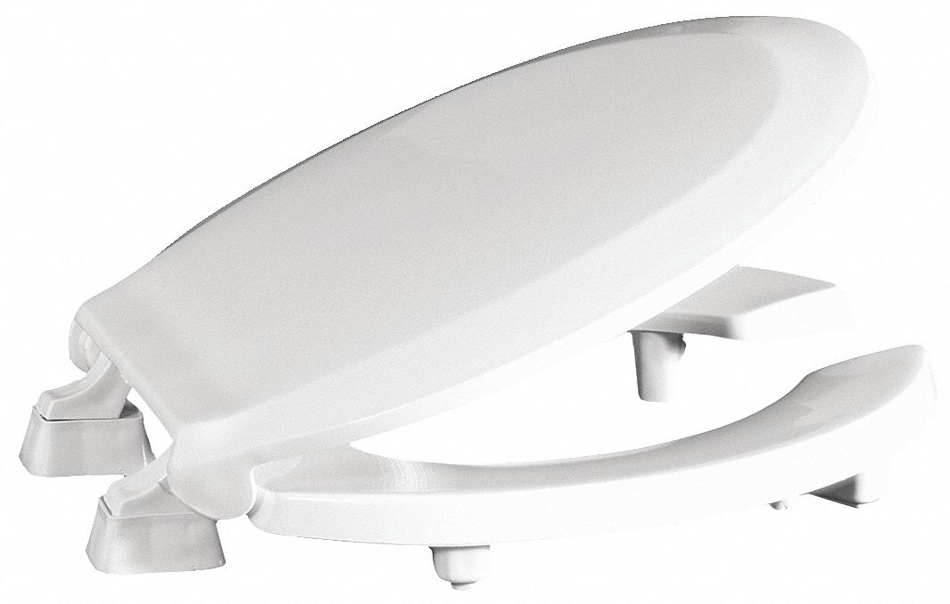 Toilet Seat Round Bowl Open Front White