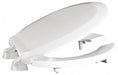 Toilet Seat Round Bowl Open Front White