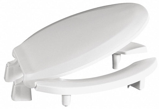 Toilet Seat Elongated Bowl Open Front
