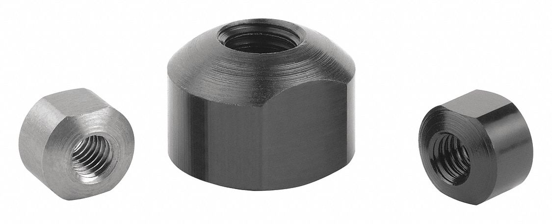 Spherical Nut Steel Black Oxide 4 in