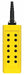 Pendant Enclosure 22mm 12Holes Yellow