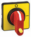 45Mmx45Mm Red+Yellow Oper 1Hole Mtg
