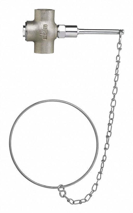 Self-Closing Vlv W/18 Chain And Ring