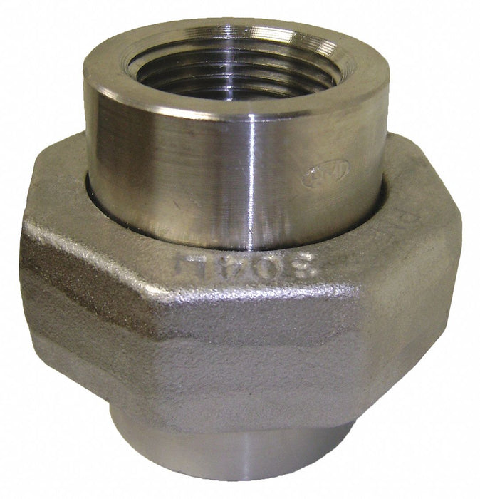 Union 304 SS 1/2 in FNPT Class 3000