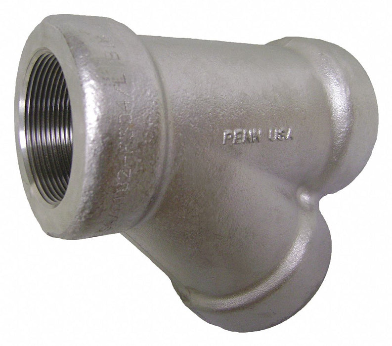 45 Lateral Wye 304 SS 1 1/2 Pipe Size