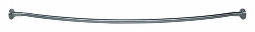 Curved Shower Rod SS 60in L Satin Nickel