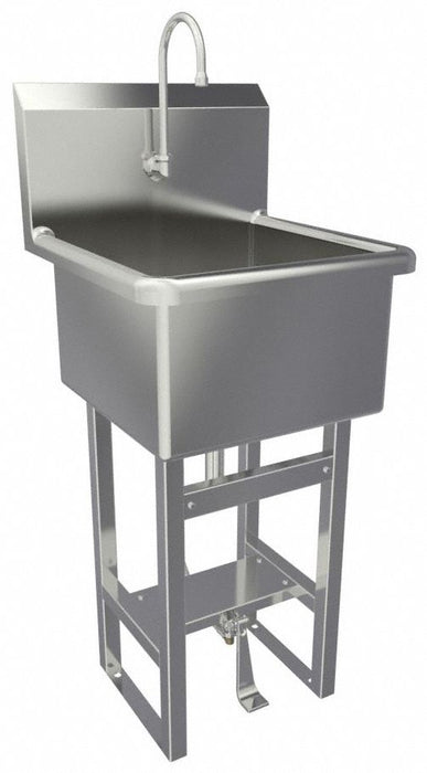 SaniLav Util Sink Square 18inx18inx12in