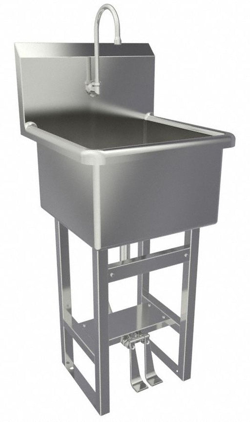 SaniLav Util Sink Square 18inx18inx12in