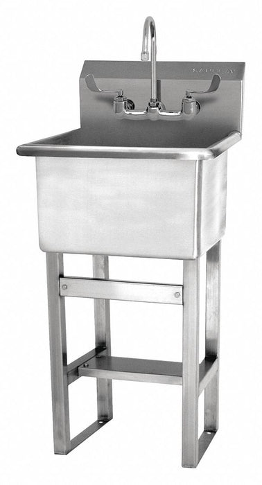 SaniLav Util Sink Square 18inx18inx12in