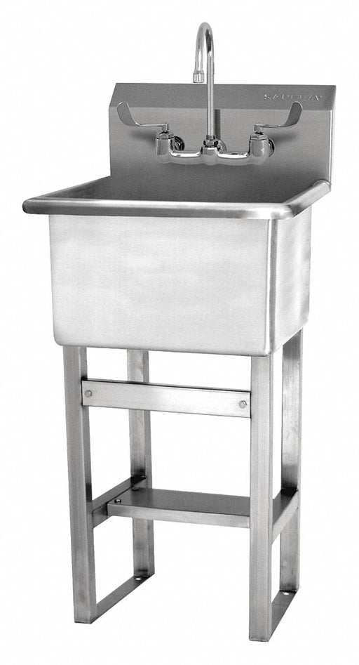 SaniLav Util Sink Square 18inx18inx12in