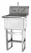 Utility Sink 27.5 x27 x45.5 Silver