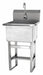 Utility Sink 27.5 x27 x45.5 Silver