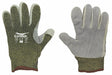 Leather Gloves Green 2XL PR