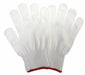 J4936 Knit Gloves White S PK12
