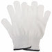 J4936 Knit Gloves White L PK12