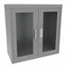 Pegboard Wall Cabinet 30 x30 x14 Gray