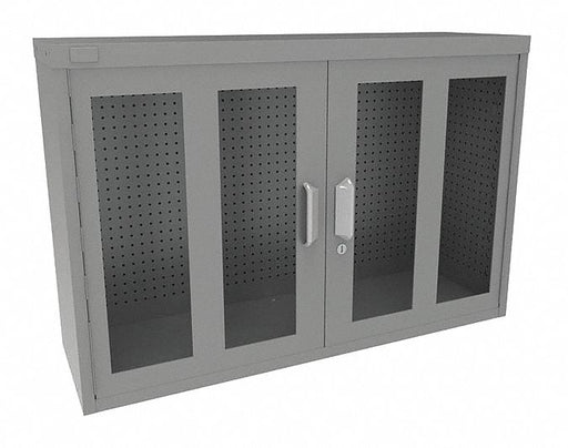 Pegboard Wall Cabinet 30 x45 x14 Gray