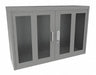 Pegboard Wall Cabinet 30 x45 x14 Gray