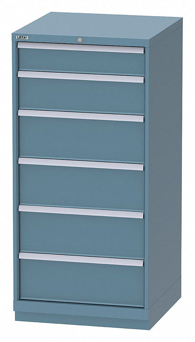 K3755 Mod Drwr Cab 60 H 6 Drwr Classic Blue