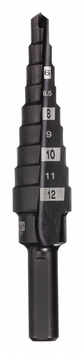 Step Cone Drill 4mm to 12mm HSS
