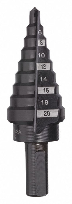 Step Cone Drill 4mm to 20mm HSS