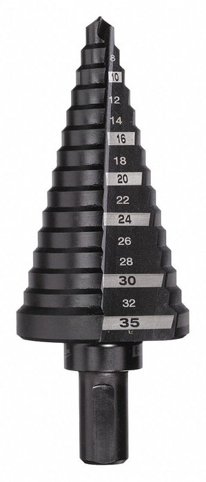 Step Cone Drill 6mm to 35mm HSS