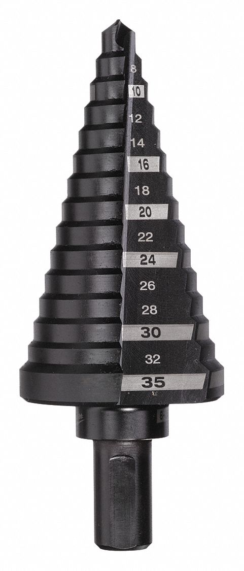 Step Cone Drill 6mm to 35mm HSS