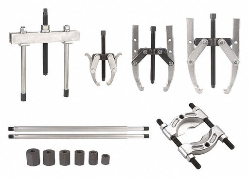 Puller Set 13 Pieces Manual 2 and 3 Jaws