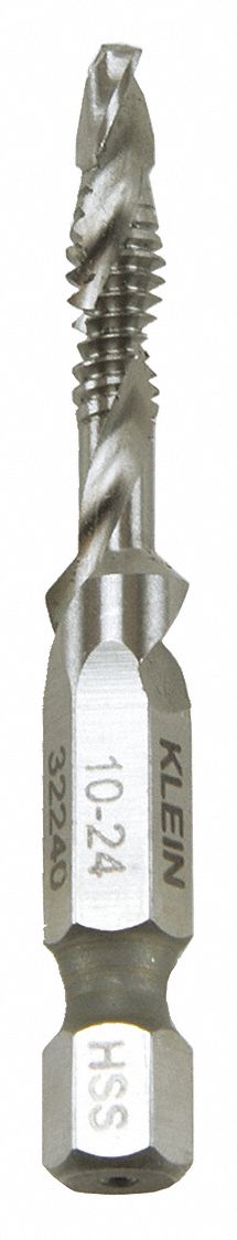 High Speed Replacement Drill Tap 10-24