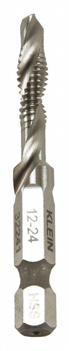 High Speed Replacement Drill Tap 12-24