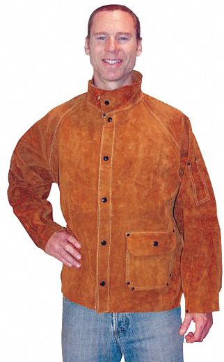 Xl 26Inimp Dk Brwn Lth Jacket