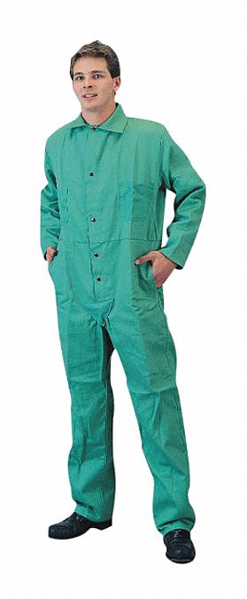 Lg Grn Fs Coverall