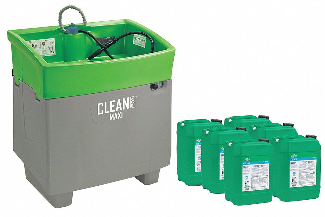 Parts Washer Kit 43 in H 36 gal Tubular