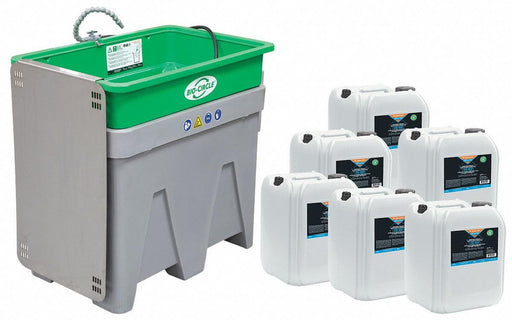 Parts Washer Kit 43 in H 36 gal Tubular