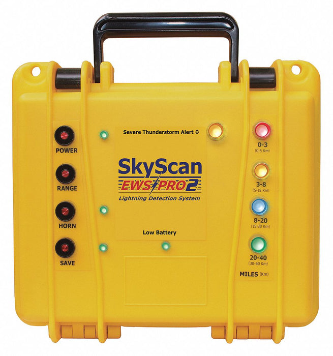 Lightning Detector 10 in W 8 lb.