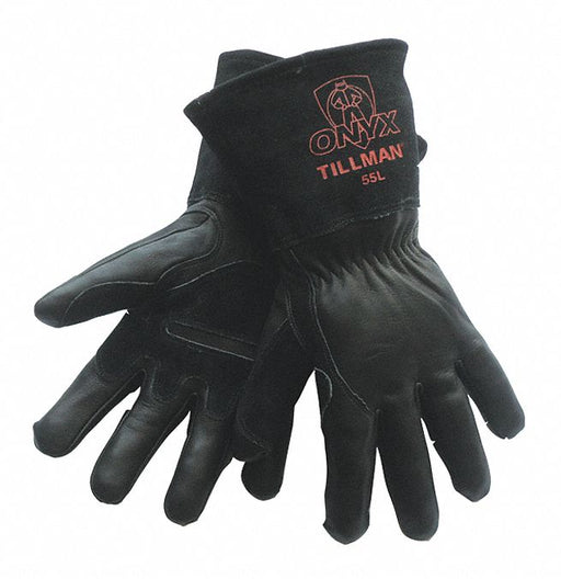 Md Black Grn Cowhd Mig Glv-Cd MIG M/8 PR