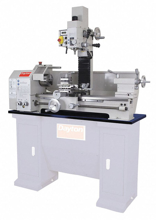 Lathe 1HP Mill 0.8HP 1Phase