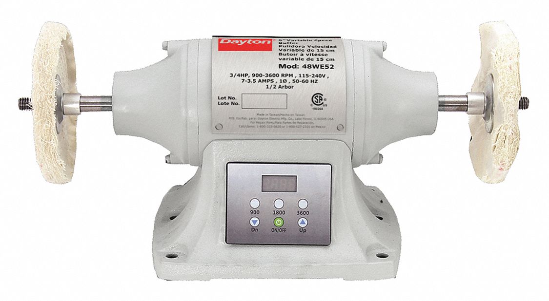 Bench Buffer 115V Buffing/Polishing