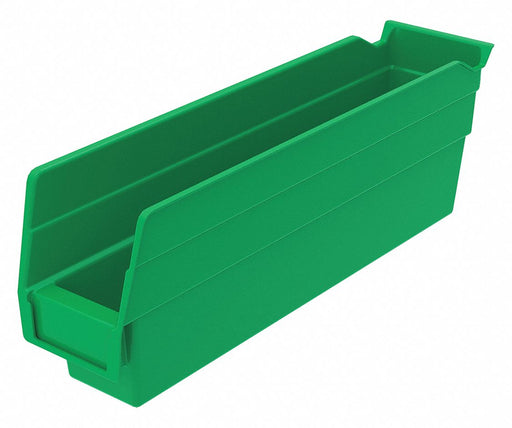 J5051 ShelfBin 11.625inL 2.75inW Plastic