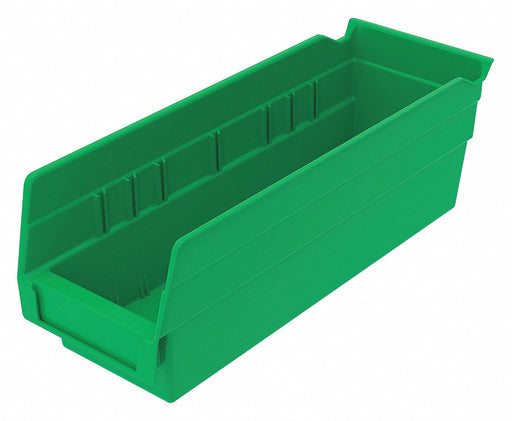 J5052 ShelfBin 11.625inL 4.125inW Plastic