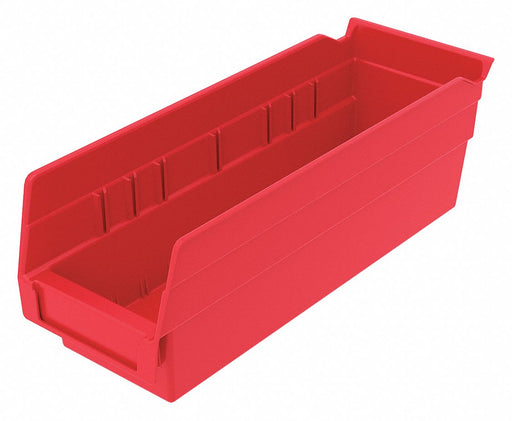 J5052 ShelfBin 11.625inL 4.125inW Plastic