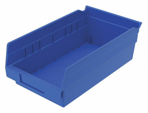 J5055 ShelfBin 11.625inL 6.625inW Plastic